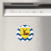 Drapeau de Hertfordshire Magnet (In Situ (Lave-vaisselle))