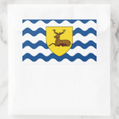 Drapeau de Hertfordshire Sticker rectangulaire (Sac)