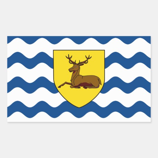 Drapeau de Hertfordshire Sticker rectangulaire (Devant)