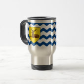 Drapeau de Hertfordshire Travel Mug (Devant gauche)