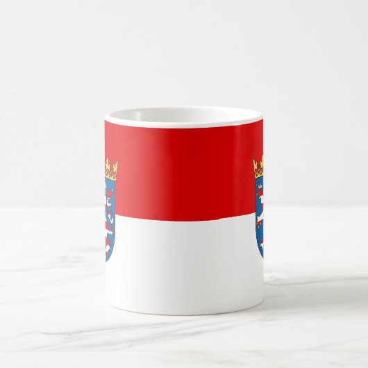 Drapeau de Hesse Coffee Mug (Centre)