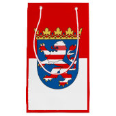 Drapeau de Hesse petit sac cadeau (Devant)
