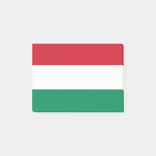 Drapeau de Hongrie Post-it® Notes (Devant)