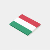 Drapeau de Hongrie Post-it® Notes (Incliné)
