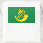 Drapeau de Huntingdonshire Sticker rectangulaire (Sac)