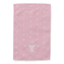 Fleur blanche Pastel rose Pâques