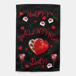 Drapeau De Jardin Saint Valentin 1 Jour Jardin Drapeau