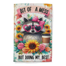 Vibes Raccoon Hot Mess uniquement