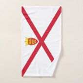 Drapeau de Jersey (Serviette à main)