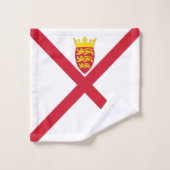 Drapeau de Jersey (Gant de toilette)