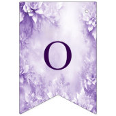 Drapeau de jonction de fleurs blanches violettes (Deuxième drapeau)