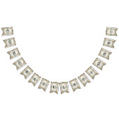 Drapeau de jonction de fleurs dorées (Tout)