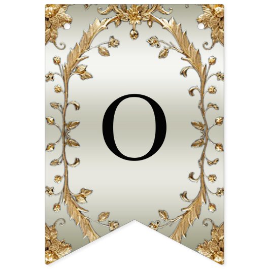 Drapeau de jonction de fleurs dorées (Deuxième drapeau)