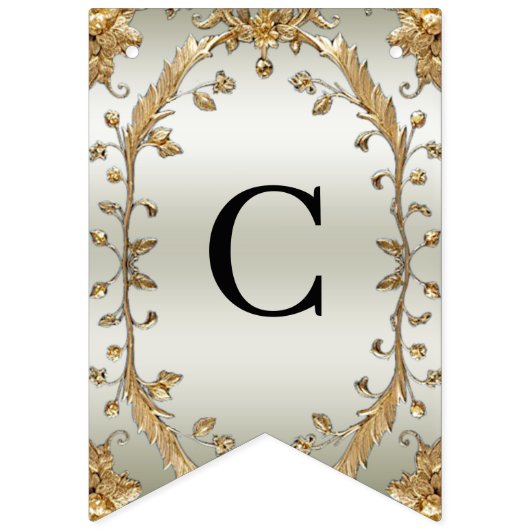 Drapeau de jonction de fleurs dorées (Premier drapeau)