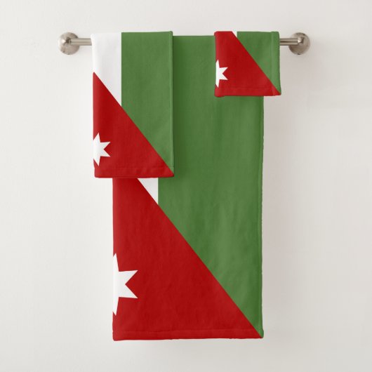 Drapeau de Jordanie (En situation)
