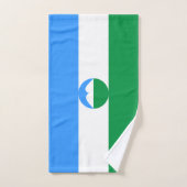 Drapeau de Kabardino-Balkarie (Serviette à main)