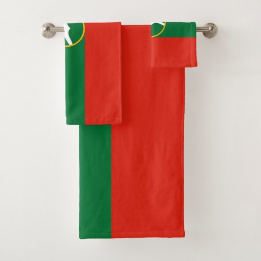 Drapeau de Karatchaïevo-Tcherkessie (En situation)