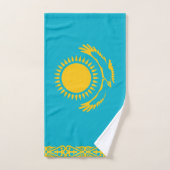 Drapeau de Kazakhstan (Serviette à main)