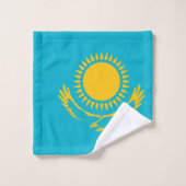 Drapeau de Kazakhstan (Gant de toilette)