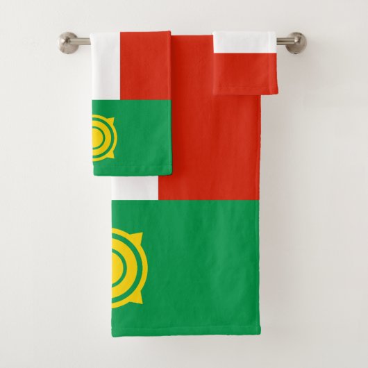 Drapeau de Khakassie (En situation)