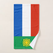 Drapeau de Khakassie (Serviette à main)