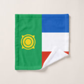 Drapeau de Khakassie (Gant de toilette)