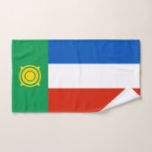 Drapeau de Khakassie (Serviette à main)