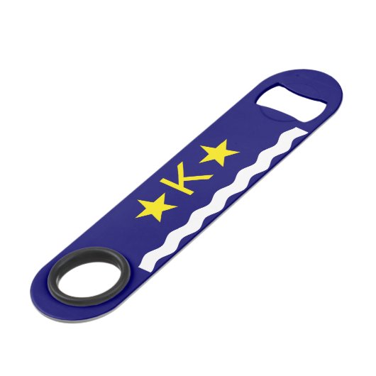 Drapeau de Kinshasa, Congo Speed Bottle Opener (Devant angulaire)
