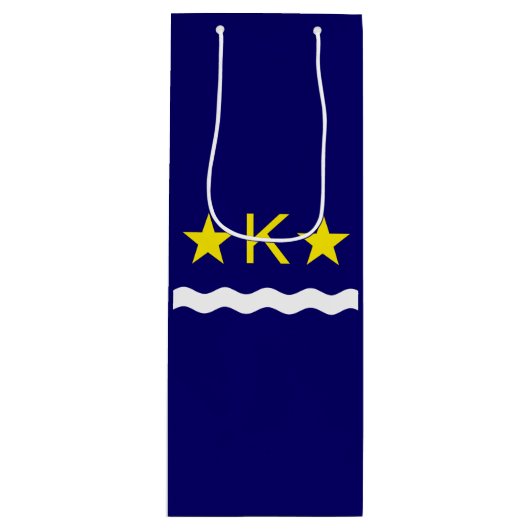 Drapeau de Kinshasa, Sac cadeau de vin Congo (Devant)