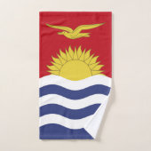Drapeau de Kiribati (Serviette à main)