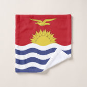 Drapeau de Kiribati (Gant de toilette)