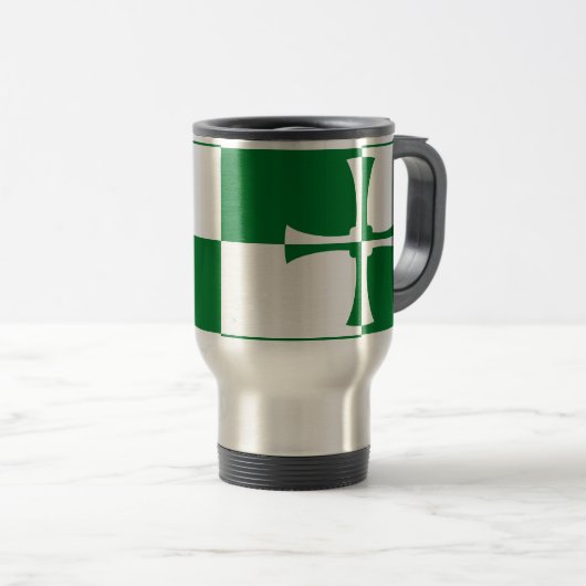 Drapeau de Kirkcudbrightshire Travel Mug (Devant droit)