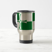 Drapeau de Kirkcudbrightshire Travel Mug (Devant gauche)