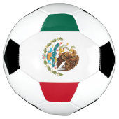Drapeau de la balle de football mexicaine (Tourné)