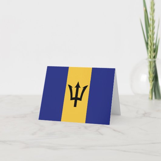 Drapeau de la Barbade (Devant)