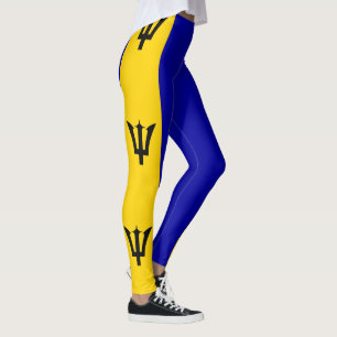 Drapeau de la Barbade Leggings