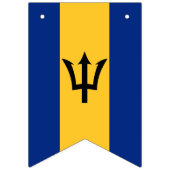 Drapeau de la Barbade & Parti Bannières de la Barb (Deuxième drapeau)