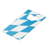 Drapeau de la Bavière de bouteille en acier inoxyd (Dos Angle)