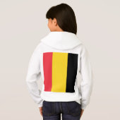 Drapeau de la Belgique (Dos entier)