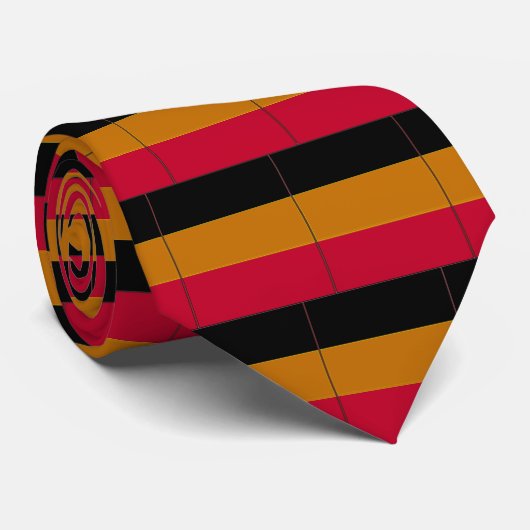 Drapeau De La Belgique Cravate (Roulé)