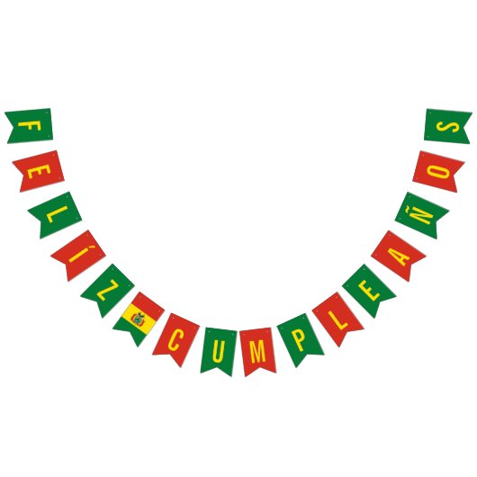 Drapeau de la Bolivie Décorations de fête d'annive (Tout)