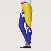 Drapeau de la Bosnie-Herzégovine Leggings (Gauche)