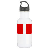 Drapeau de la bouteille d'eau Hesse (Dos)
