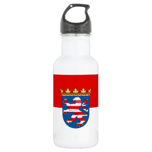 Drapeau de la bouteille d'eau Hesse