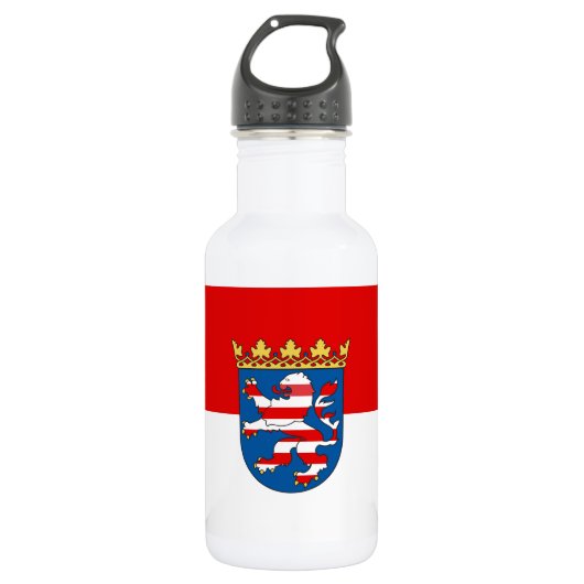 Drapeau de la bouteille d'eau Hesse (Devant)