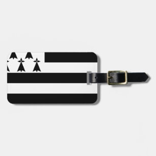 Drapeau de la Bretagne Breizh Gwenn ha Du Britanny Bagagelabel