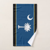 Drapeau de la Caroline du Sud (Serviette à main)