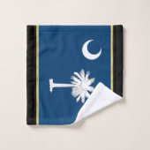 Drapeau de la Caroline du Sud (Gant de toilette)