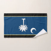 Drapeau de la Caroline du Sud (Serviette à main)