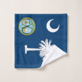 Drapeau de la Caroline du Sud (Gant de toilette)
